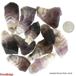 Amethyst Chevron Points Small    from The Rock Space