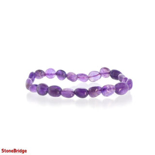 Amethyst Tumbled Bracelets    from The Rock Space