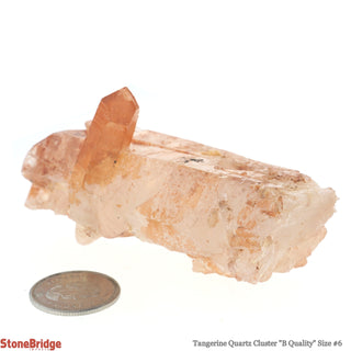 Tangerine Quartz Cluster #6    from The Rock Space