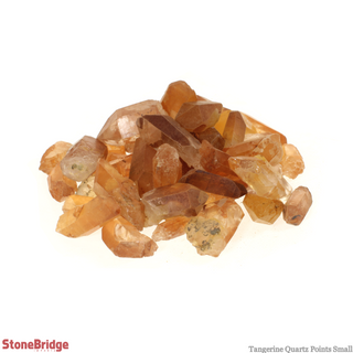 Tangerine Quartz Points - Small - 200g Bag    from Stonebridge Imports