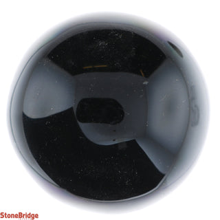 Obsidian Rainbow Sheen Sphere - Medium #4 - 3"    from The Rock Space