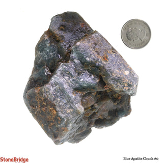 Apatite Blue Chunk #0    from The Rock Space