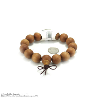 Mala Bracelet "Barbie Sandalwood" #14    from The Rock Space