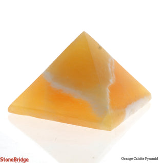 Orange Calcite Pyramid MD1    from The Rock Space