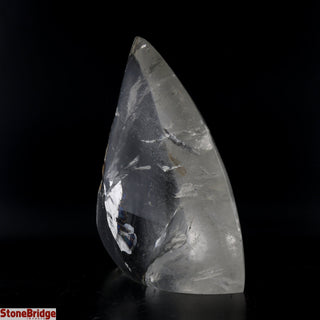 Clear Quartz Flame Sculpture U#8 - 4"    from The Rock Space