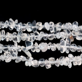 Clear Quartz Chip Strands - 3mm to 5mm    from The Rock Space