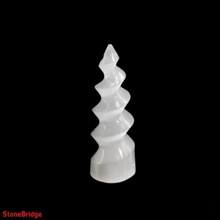 Selenite Spiral Tower - Medium    from The Rock Space