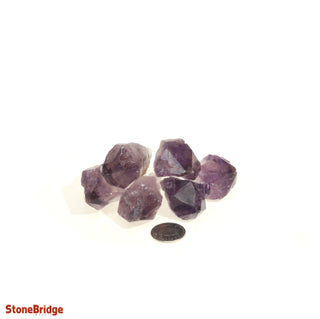 Amethyst Drilled Points - 6 Pack from The Rock Space