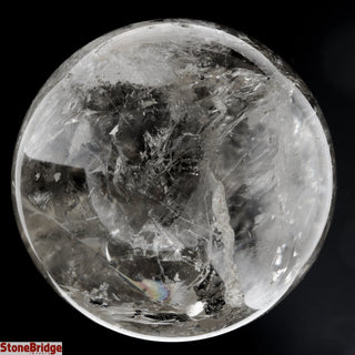 Clear Quartz A Sphere - Large #4 - 3 1/4"    from The Rock Space