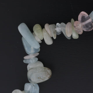 Aquamarine Morganite Bead Bracelet from The Rock Space