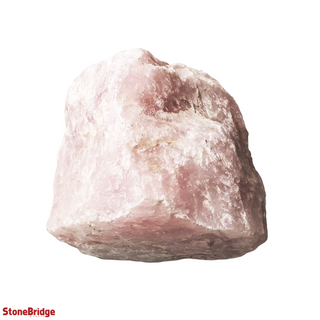 Rose Quartz Boulder U#10 - 20"3lbs    from Stonebridge Imports