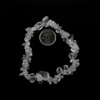 Clear Quartz Bead Bracelet    from The Rock Space