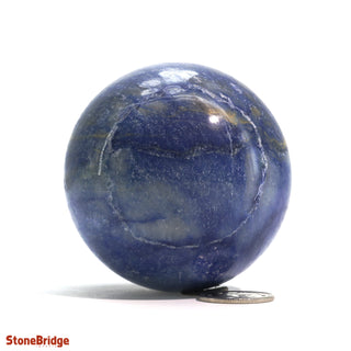 Blue Aventurine Sphere - Small #2 - 2 1/4"    from The Rock Space