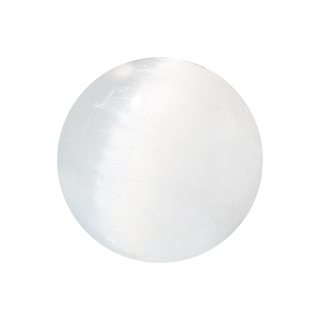 Selenite Sphere - Medium #1 - 2 3/4" from The Rock Space