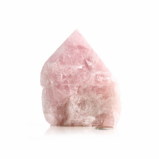 Rose Quartz Cut Base, Polished Point Tower #6    from The Rock Space