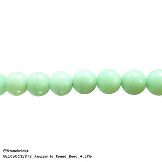 Amazonite - Round Strand 7" - 8mm    from The Rock Space