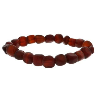 Agate Dark Red Tumbled Bracelets    from Stonebridge Imports