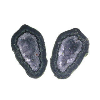 Agate Mini Geode Pair #1 - 10Mm to 15Mm    from The Rock Space