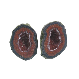 Agate Mini Geode Pair #2 - 15Mm to 20Mm    from The Rock Space