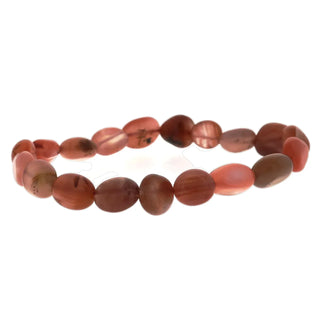 Agate Red Tumbled Bracelets    from Stonebridge Imports