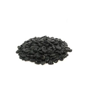 Black Tourmaline Tumbled Stones - Mini Mini   from The Rock Space