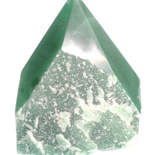 Green Aventurine Cut Base, Polished Point Tower #4    from The Rock Space