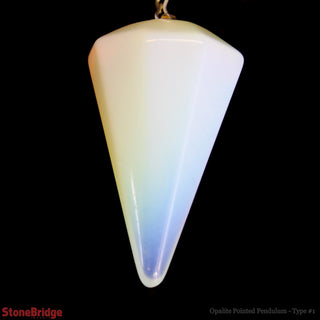 Opalite Pendulum 6 Facets & Ring    from The Rock Space