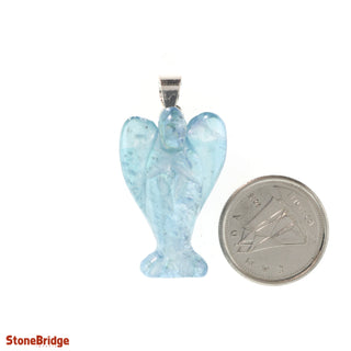 Aqua Aura Angel Pendant    from Stonebridge Imports