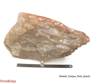 Pink Elestial Quartz U#9 - 20"    from The Rock Space