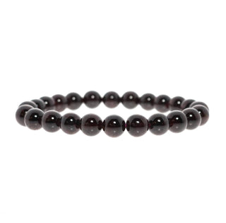 Garnet Bead Bracelet 8mm   from The Rock Space