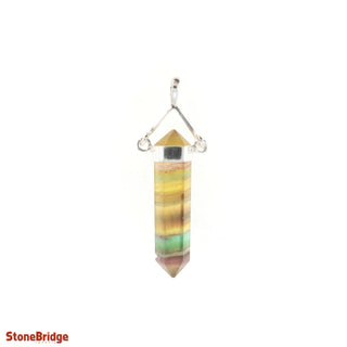 Fluorite Yellow Double Terminated Swivel Pendant    from The Rock Space