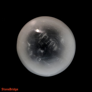 Selenite Sphere - Medium #5 - 3"    from The Rock Space