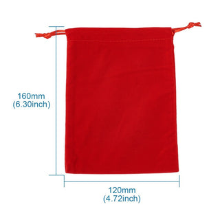 Velvet Red Jewelry Bags    from Stonebridge Imports
