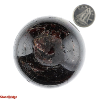 Garnet Sphere - Small #1 - 2 1/4"    from The Rock Space