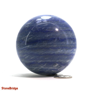 Blue Aventurine Sphere - Small #3 - 2 1/4"    from The Rock Space