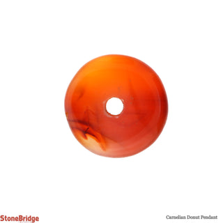 Carnelian Donut Pendant    from The Rock Space