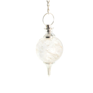 Ball & Point - Clear Quartz Pendulums