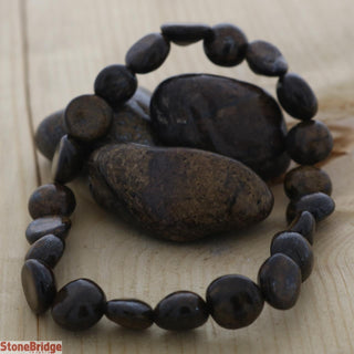 Bronzite Tumbled Bracelets    from The Rock Space