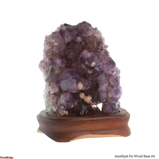 Amethyst On Wood Base #6    from The Rock Space