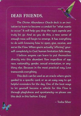 Divine Abundance Oracle - DECK    from The Rock Space