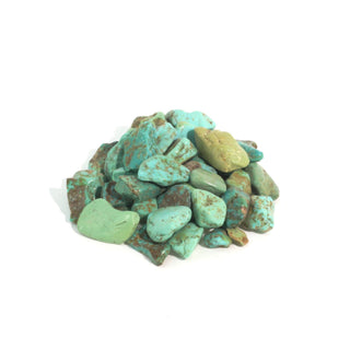 Turquoise Blue/Green Tumbled Stones Medium from The Rock Space