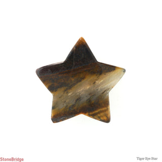 Tiger Eye Polished Stars    from The Rock Space