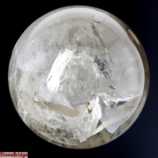 Clear Quartz A Sphere - Small #4 - 2 1/2"    from The Rock Space