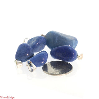 Blue Aventurine Tumbled Pendants - 5 Pack    from The Rock Space