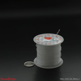 Clear Static Cord - Heavy Duty #1 - 6mm    from The Rock Space