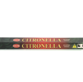 Citronella Hem Incense Sticks - 20 Sticks    from The Rock Space