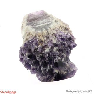 Amethyst Elestial Quartz Cluster U#22 - 12 3/4"    from Stonebridge Imports