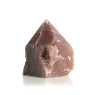 Guava Quartz Cut Base, Polished Point Tower #3 from The Rock Space