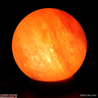 Himalayan Salt Lamp Sphere    from The Rock Space