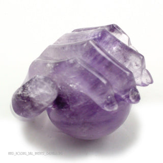 Amethyst Carving Hand & Sphere U#2    from The Rock Space